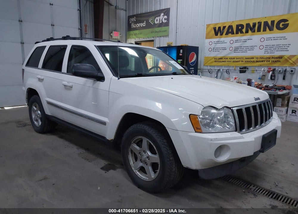2005 JEEP GRAND CHEROKEE LIMITED VIN: 1J4HR58N95C629567
