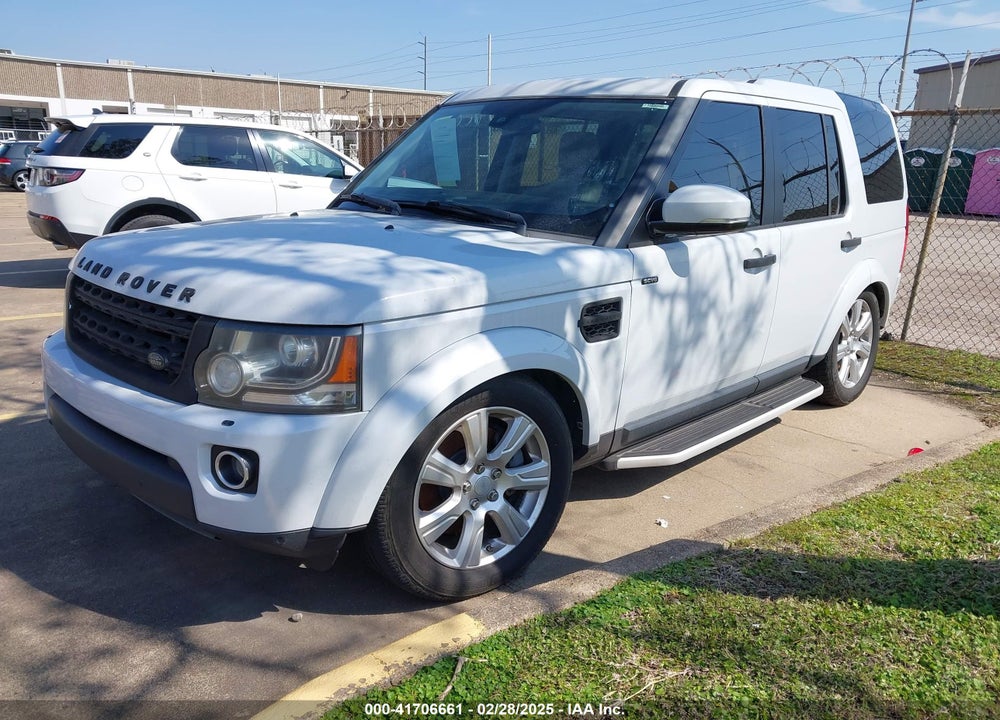 2016 LAND ROVER LR4 VIN: SALAG2V66GA780737