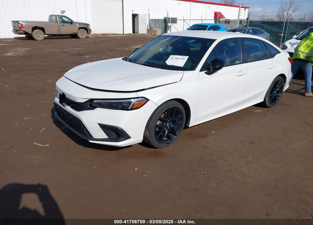 2022 HONDA CIVIC SPORT VIN: 2HGFE2F57NH547586