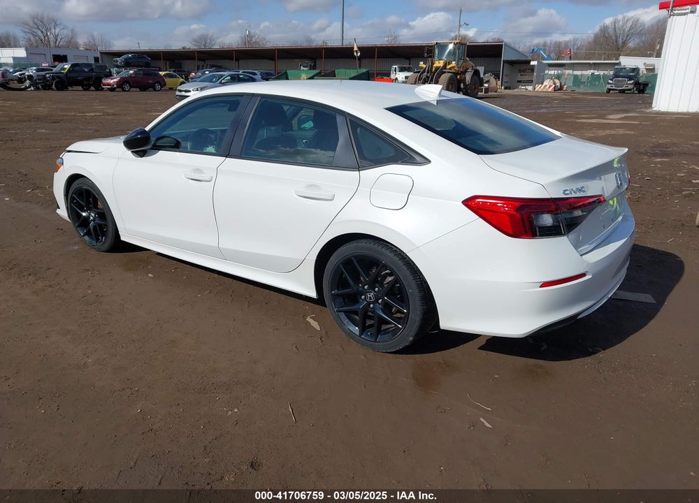 2022 HONDA CIVIC SPORT VIN: 2HGFE2F57NH547586