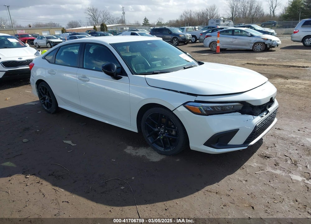 2022 HONDA CIVIC SPORT VIN: 2HGFE2F57NH547586