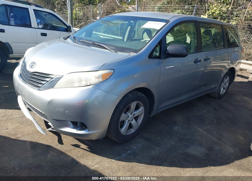 2011 TOYOTA SIENNA VIN: 5TDKA3DC1BS008961