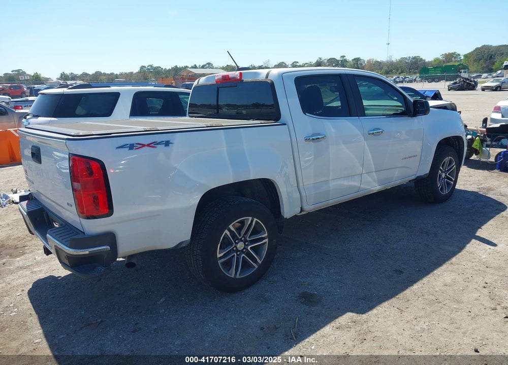 2021 CHEVROLET COLORADO 4WD SHORT BOX LT VIN: 1GCGTCEN0M1111868