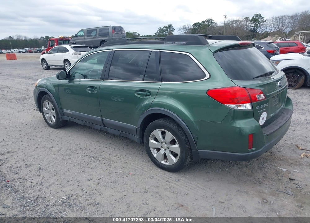 2010 SUBARU OUTBACK 2.5I PREMIUM VIN: 4S4BRBHC2A3382360