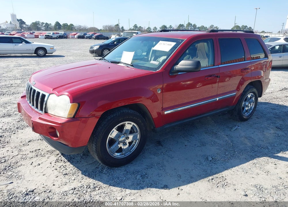 2005 JEEP GRAND CHEROKEE LIMITED VIN: 1J4HR58N65C618512