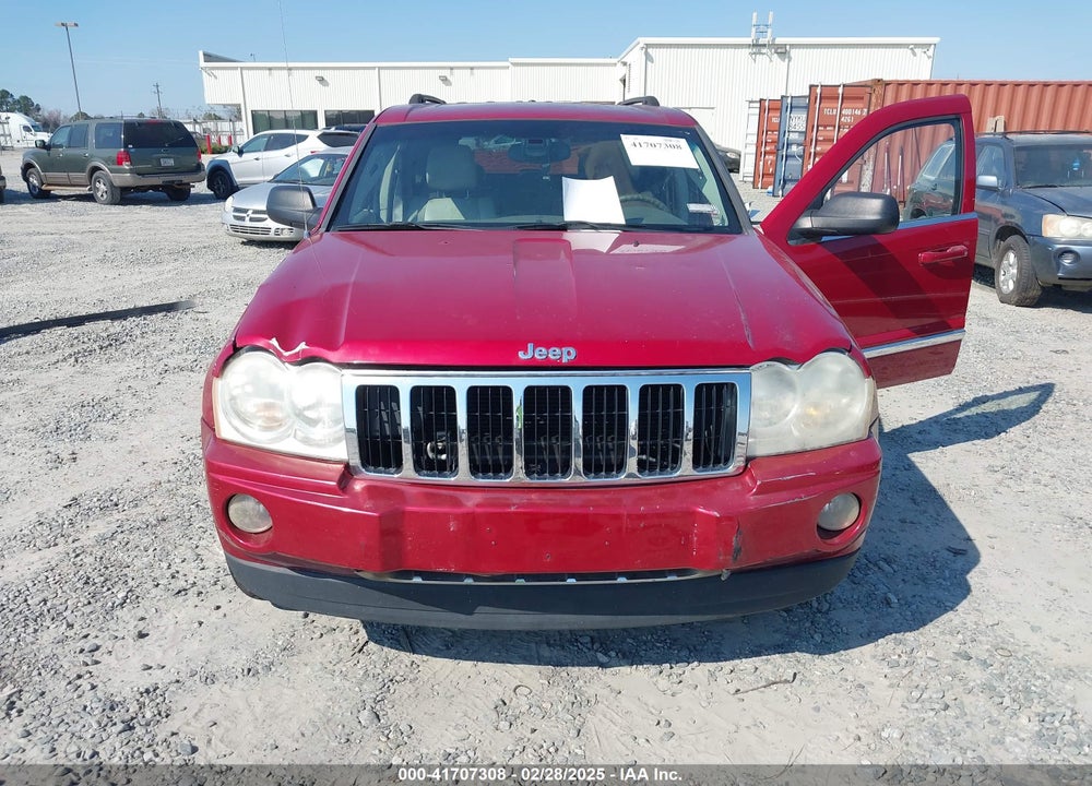2005 JEEP GRAND CHEROKEE LIMITED VIN: 1J4HR58N65C618512