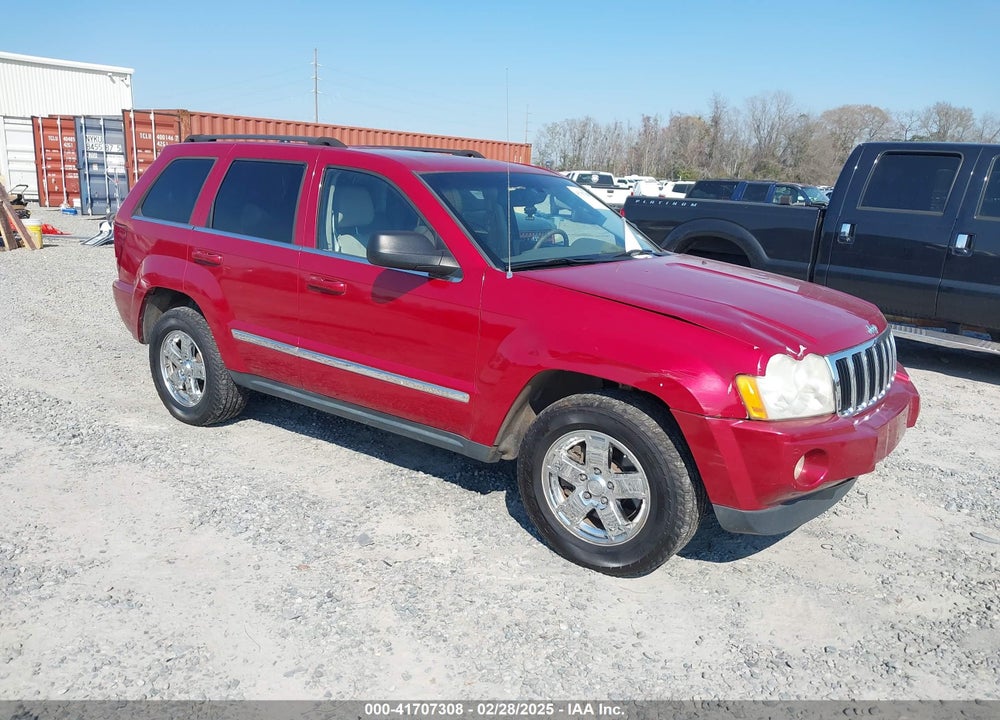 2005 JEEP GRAND CHEROKEE LIMITED VIN: 1J4HR58N65C618512