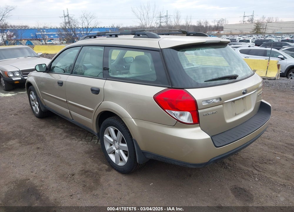 2008 SUBARU OUTBACK VIN: 4S4BP61C887338678