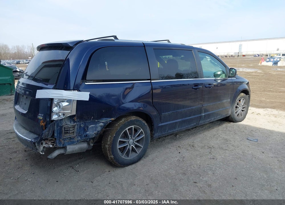 2017 DODGE GRAND CARAVAN SXT VIN: 2C4RDGCG8HR750163
