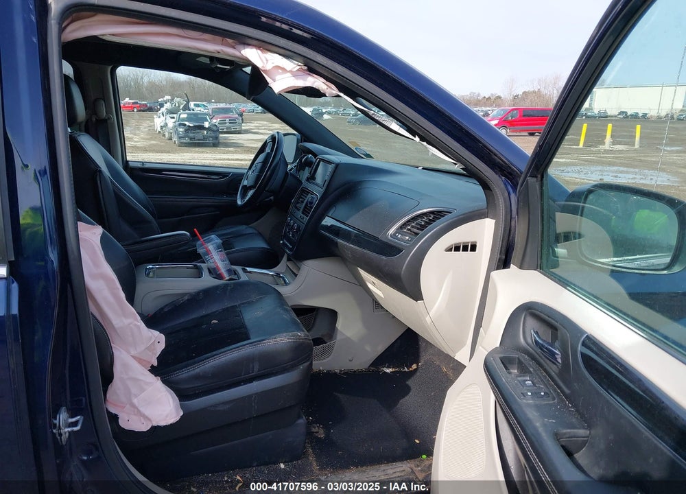 2017 DODGE GRAND CARAVAN SXT VIN: 2C4RDGCG8HR750163