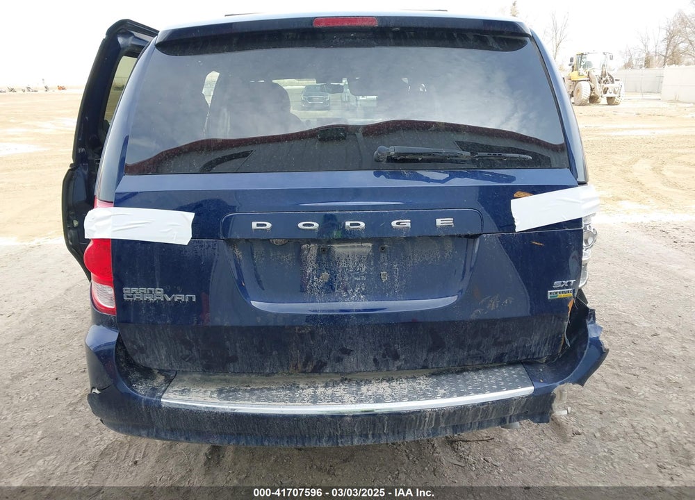 2017 DODGE GRAND CARAVAN SXT VIN: 2C4RDGCG8HR750163