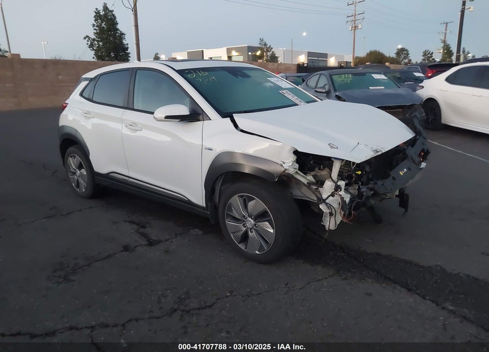 2019 HYUNDAI KONA EV LIMITED VIN: KM8K33AG0KU019507