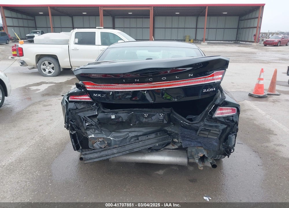 2018 LINCOLN MKZ VIN: 3LN6L5MU4JR621296