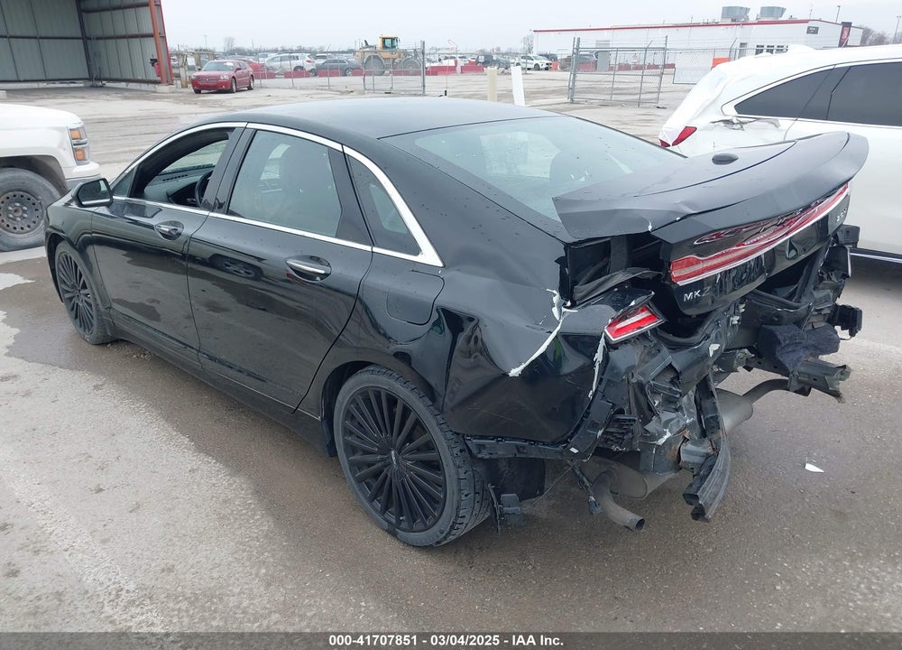 2018 LINCOLN MKZ VIN: 3LN6L5MU4JR621296