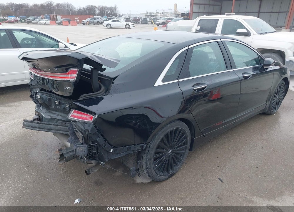 2018 LINCOLN MKZ VIN: 3LN6L5MU4JR621296