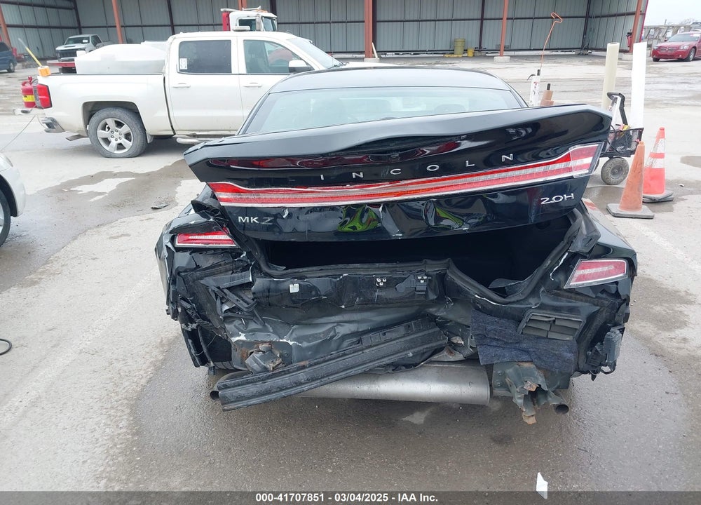2018 LINCOLN MKZ VIN: 3LN6L5MU4JR621296