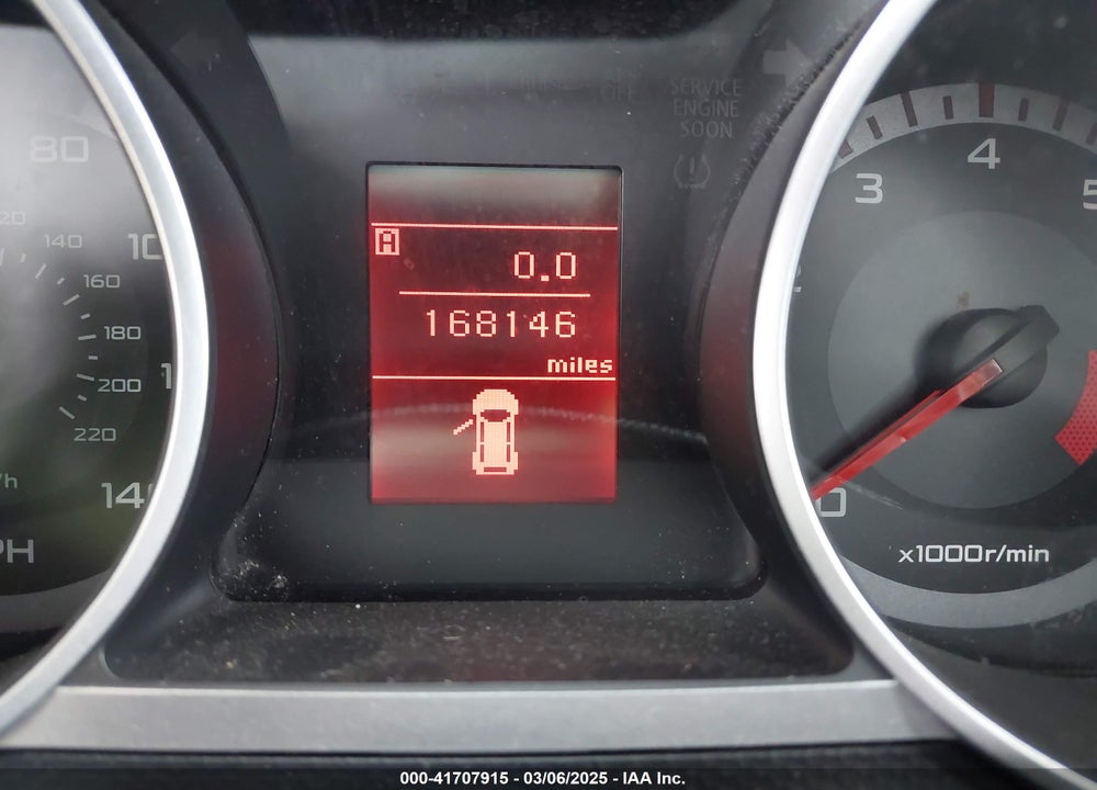 2009 MITSUBISHI OUTLANDER ES VIN: JA4LS21W59Z013495