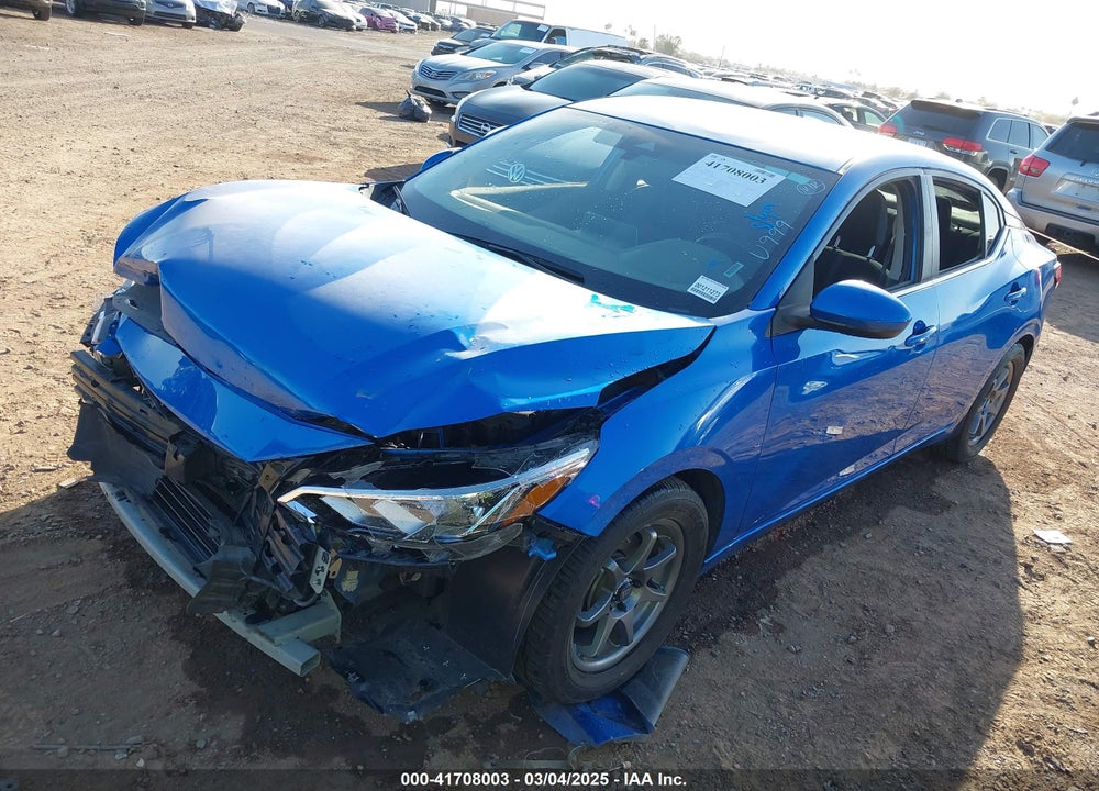 2022 NISSAN SENTRA VIN: 3N1AB8CV6NY252940