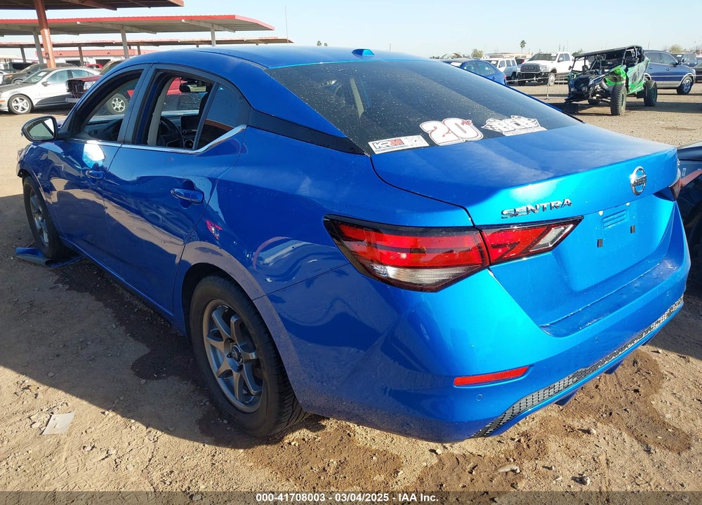 2022 NISSAN SENTRA VIN: 3N1AB8CV6NY252940