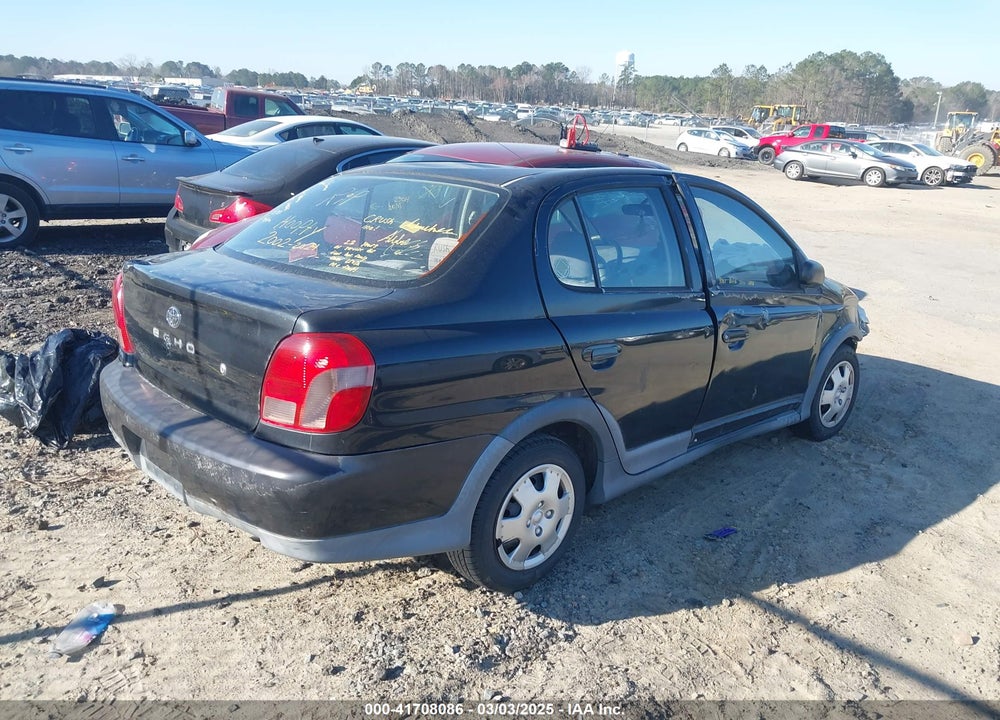 2002 TOYOTA ECHO VIN: JTDBT123025023104