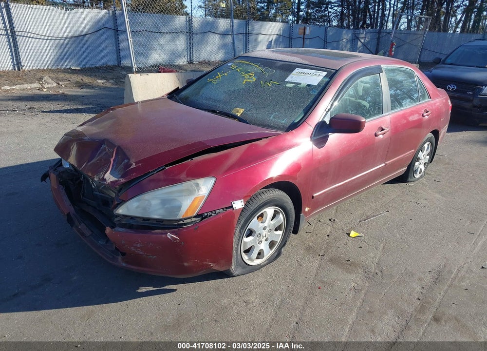 2003 HONDA ACCORD 2.4 EX VIN: 1HGCM56643A116389