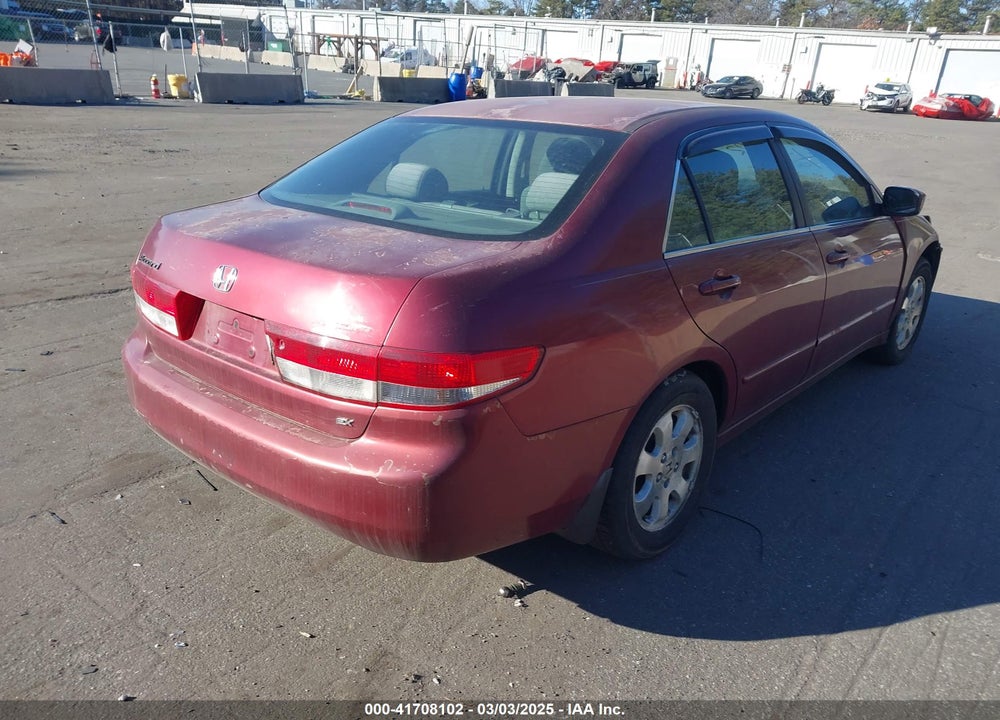 2003 HONDA ACCORD 2.4 EX VIN: 1HGCM56643A116389