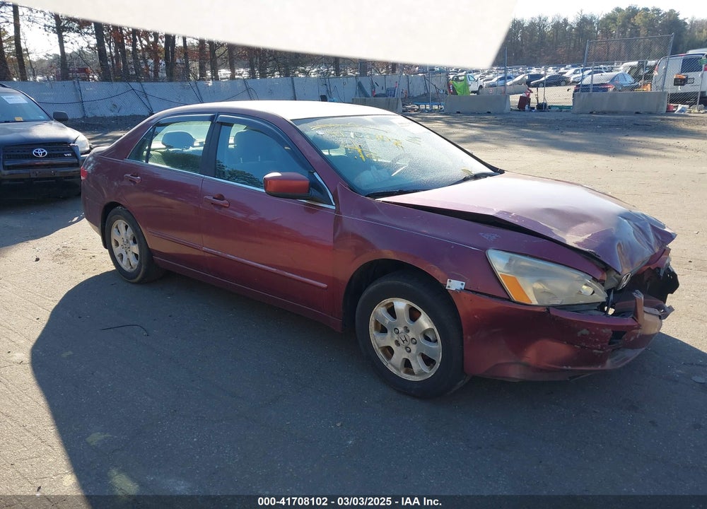 2003 HONDA ACCORD 2.4 EX VIN: 1HGCM56643A116389