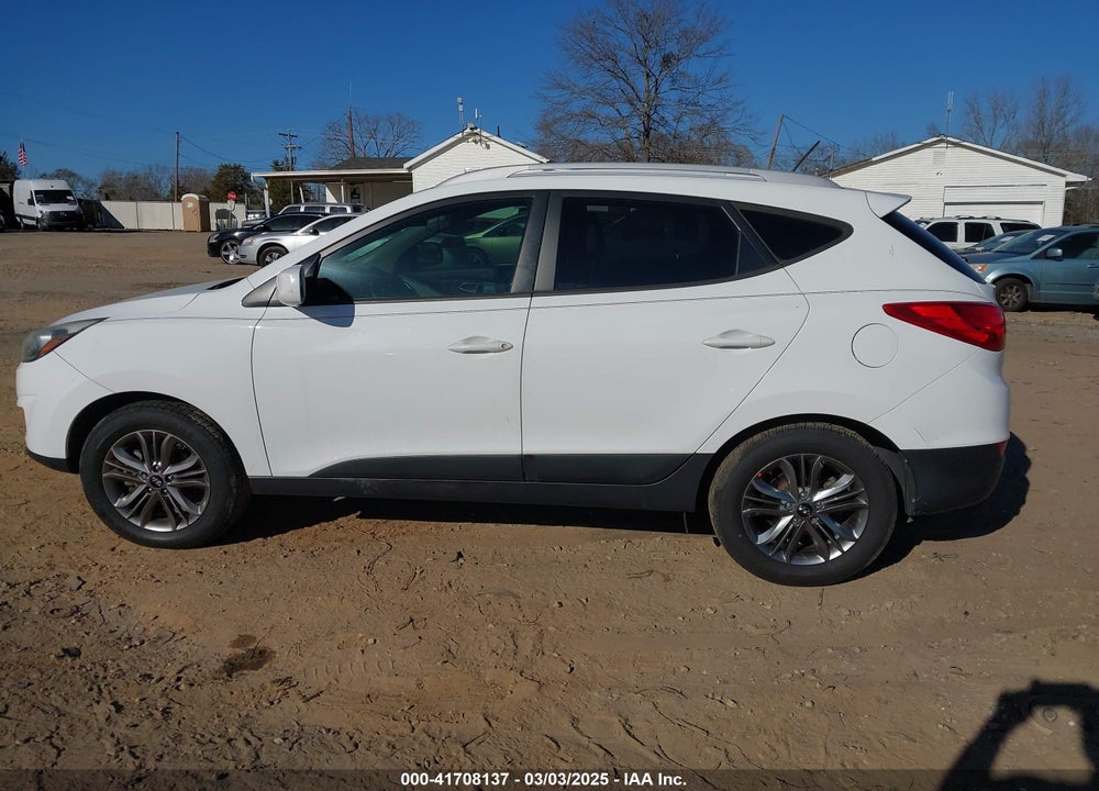 2014 HYUNDAI TUCSON SE VIN: KM8JUCAG7EU802658