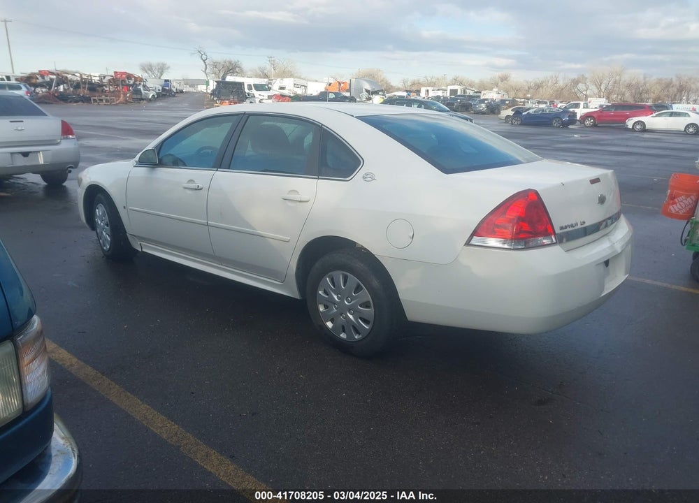 2009 CHEVROLET IMPALA LS VIN: 2G1WB57N891182415