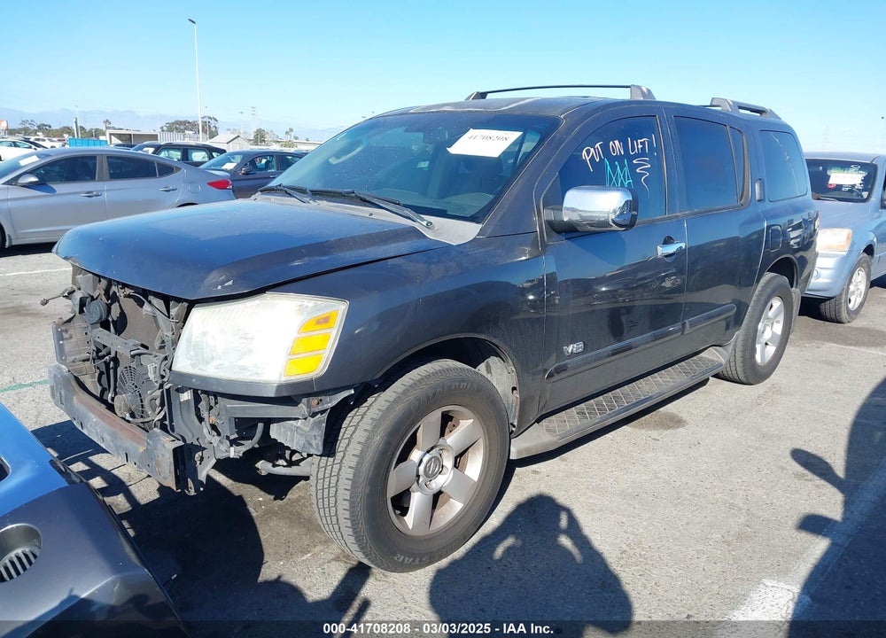 2006 NISSAN ARMADA VIN: 5N1AA08A76N737458