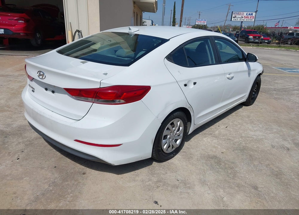 2017 HYUNDAI ELANTRA SE VIN: 5NPD74LF8HH160159