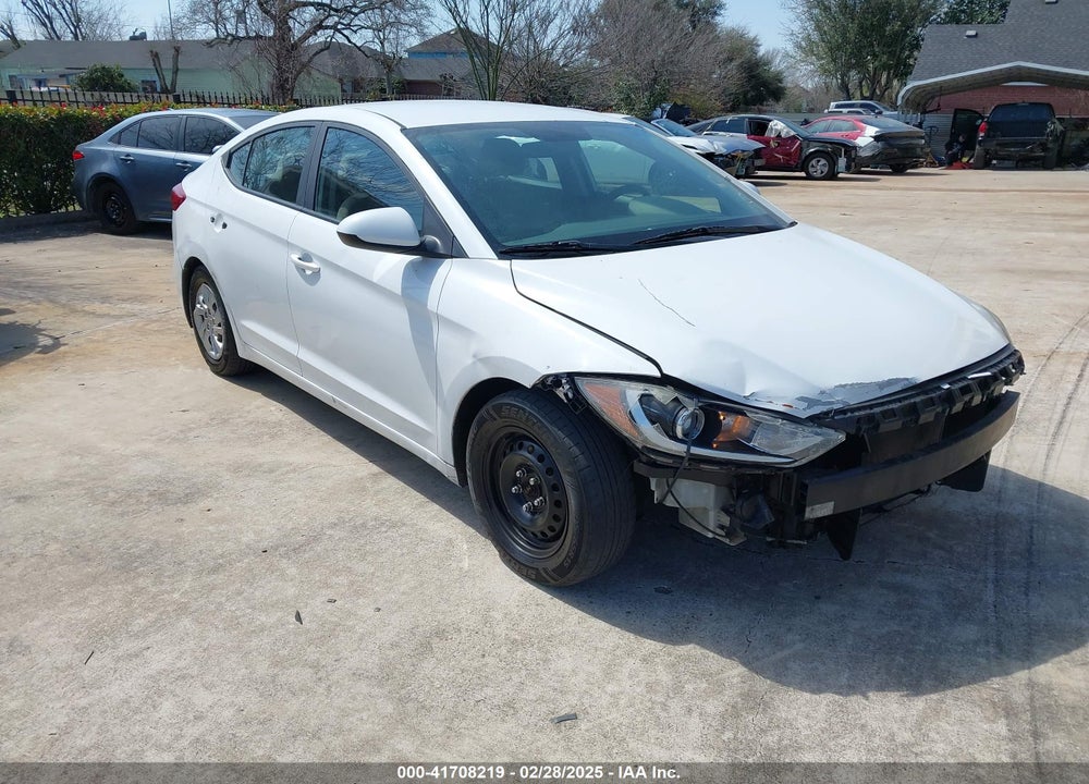 2017 HYUNDAI ELANTRA SE VIN: 5NPD74LF8HH160159