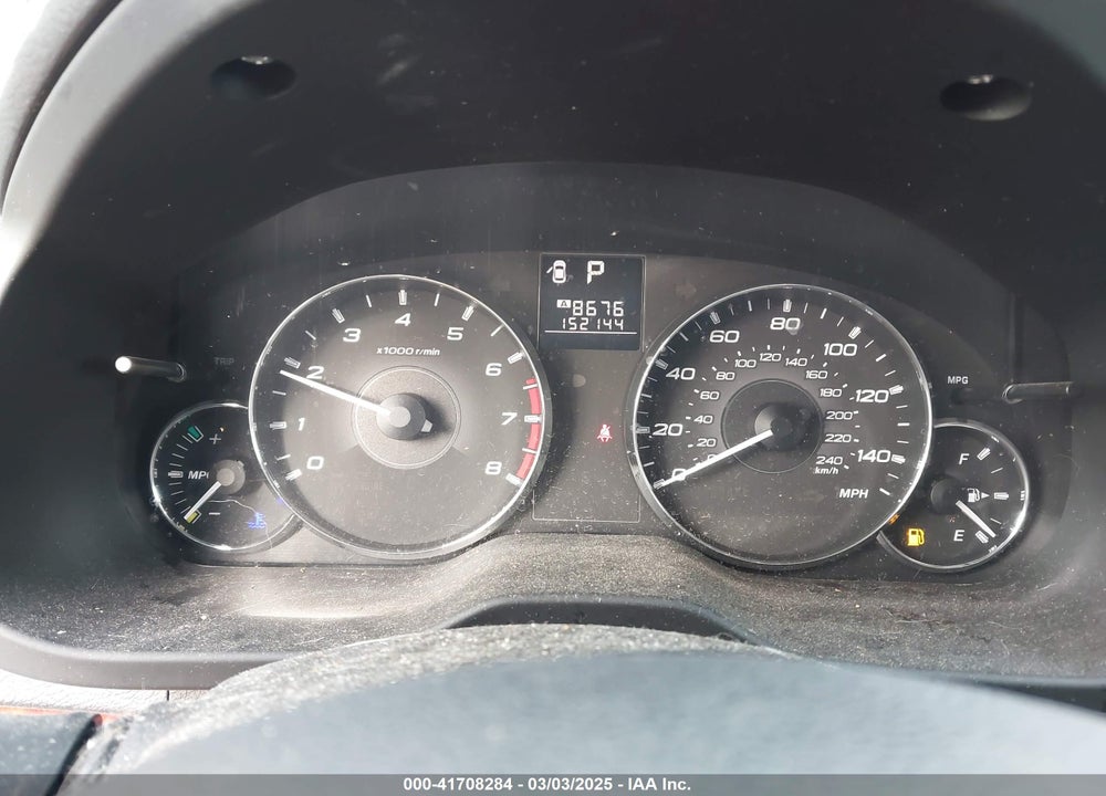 2012 SUBARU OUTBACK VIN: 4S4BRCLC5C3256512