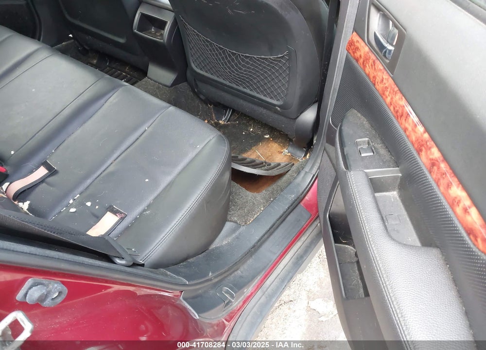 2012 SUBARU OUTBACK VIN: 4S4BRCLC5C3256512