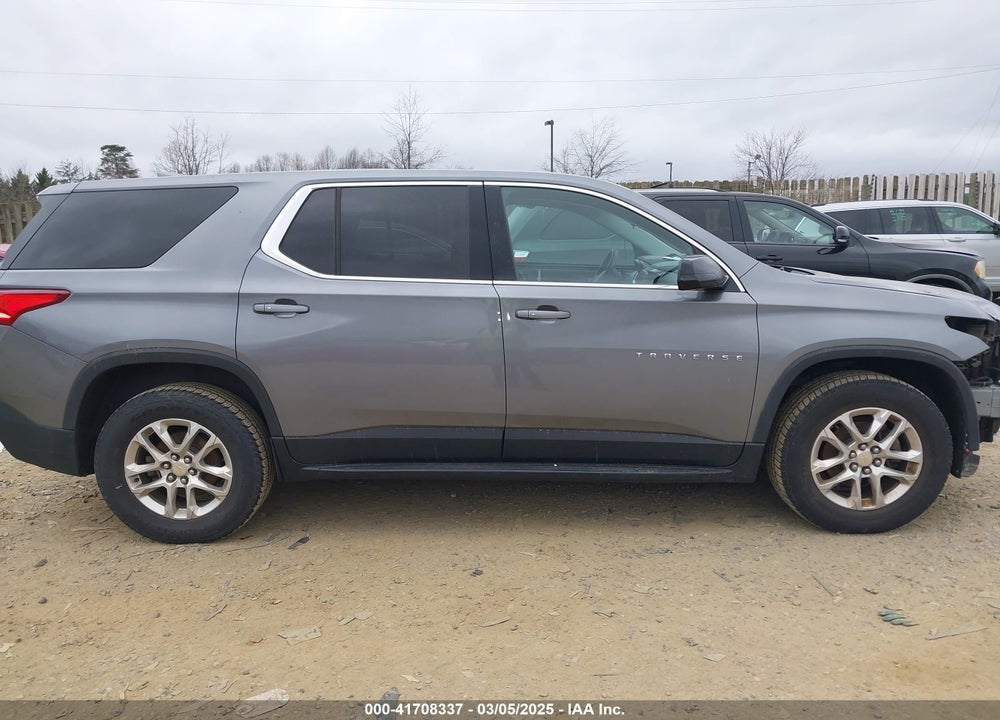 2018 CHEVROLET TRAVERSE LS VIN: 1GNERFKW4JJ248576