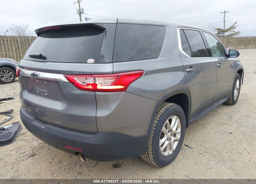 2018 CHEVROLET TRAVERSE LS VIN: 1GNERFKW4JJ248576