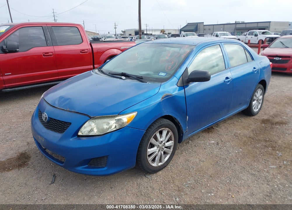 2009 TOYOTA COROLLA LE VIN: 1NXBU40E69Z023347