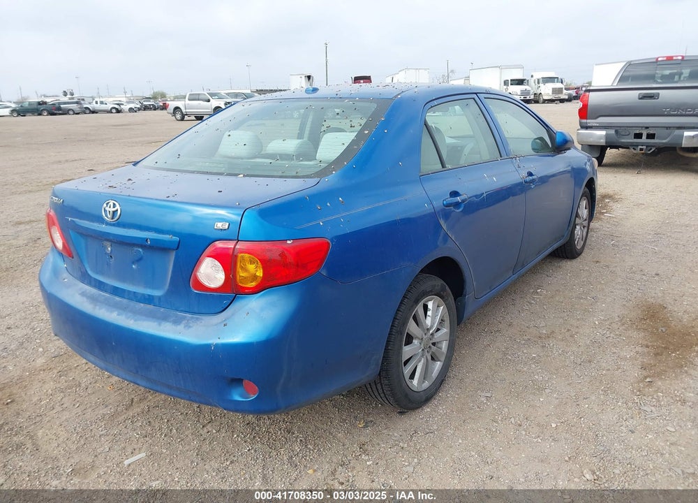 2009 TOYOTA COROLLA LE VIN: 1NXBU40E69Z023347