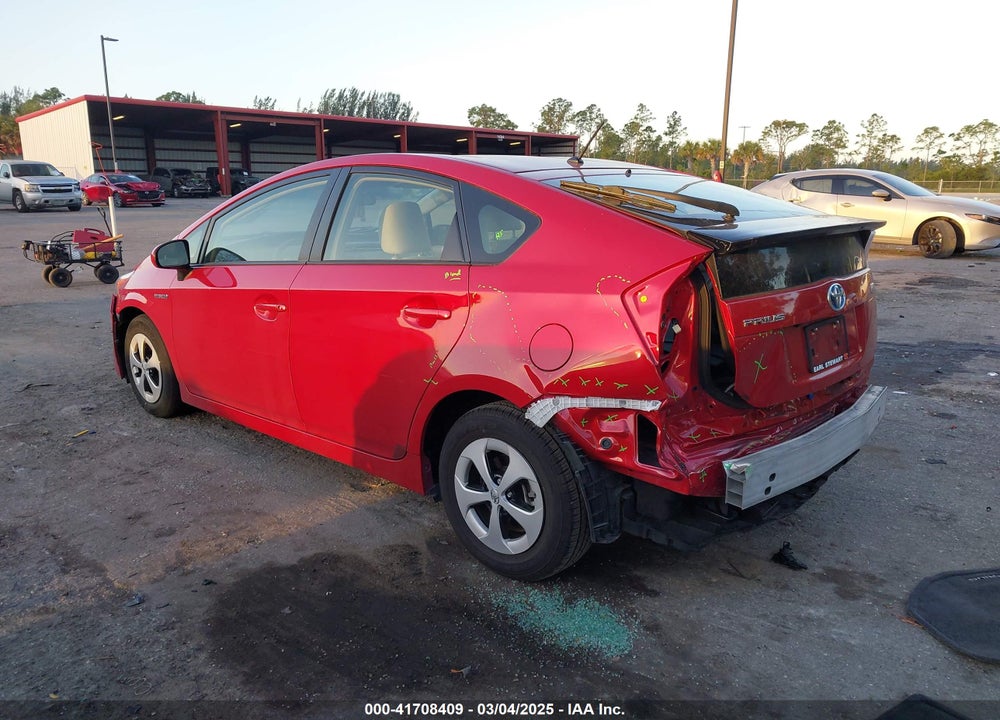 2015 TOYOTA PRIUS VIN: JTDKN3DU2F0476882