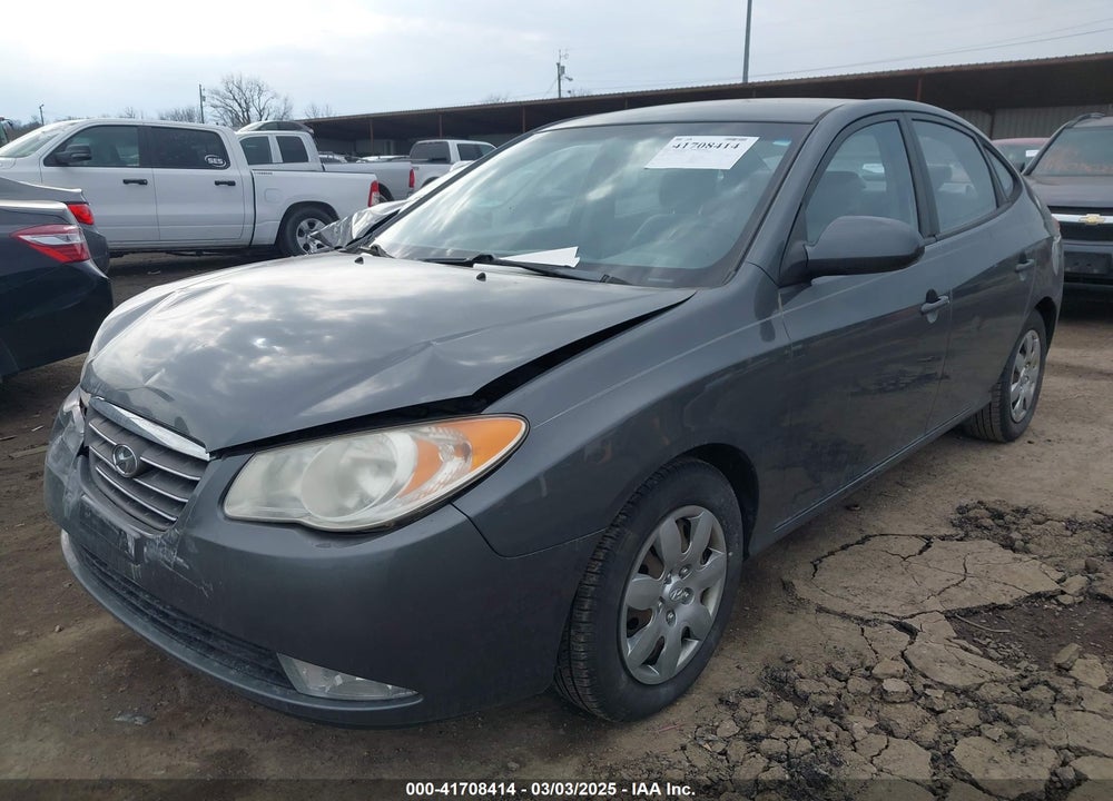 2009 HYUNDAI ELANTRA VIN: KMHDU46DX9U643125