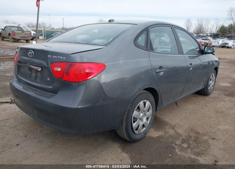2009 HYUNDAI ELANTRA VIN: KMHDU46DX9U643125