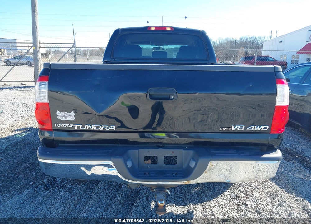 2006 TOYOTA TUNDRA SR5 V8 VIN: 5TBDT44146S504035