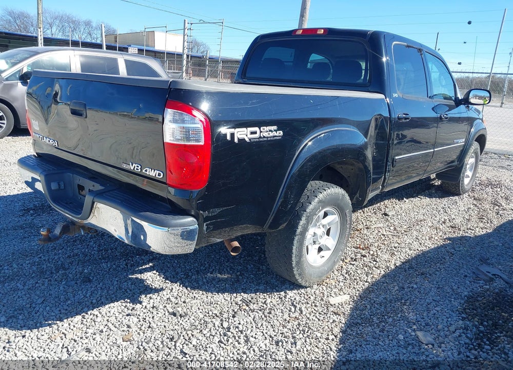 2006 TOYOTA TUNDRA SR5 V8 VIN: 5TBDT44146S504035