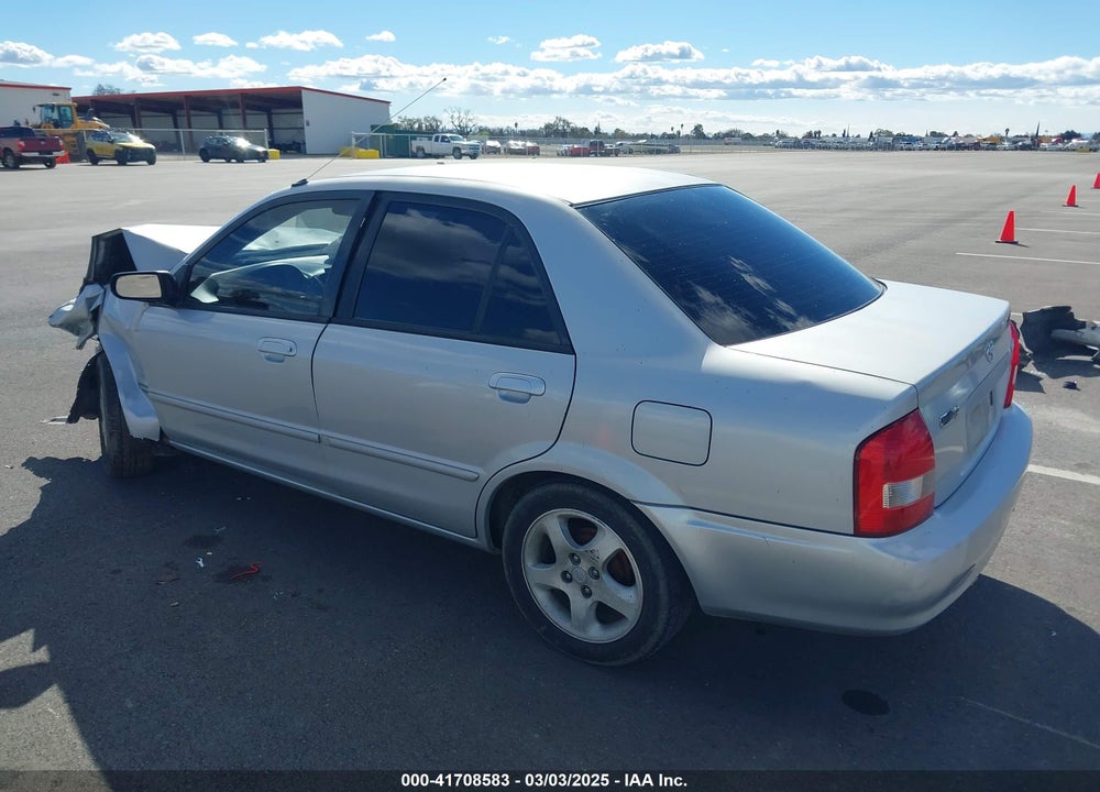 2000 MAZDA PROTEGE ES VIN: JM1BJ2215Y0283790