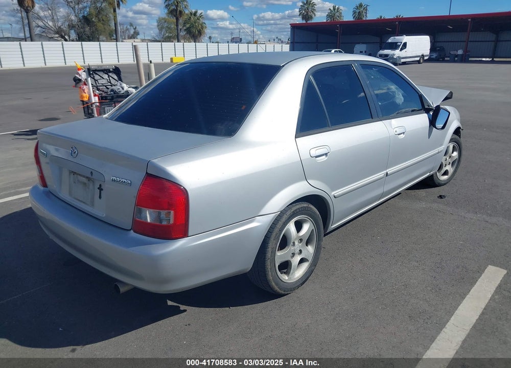 2000 MAZDA PROTEGE ES VIN: JM1BJ2215Y0283790