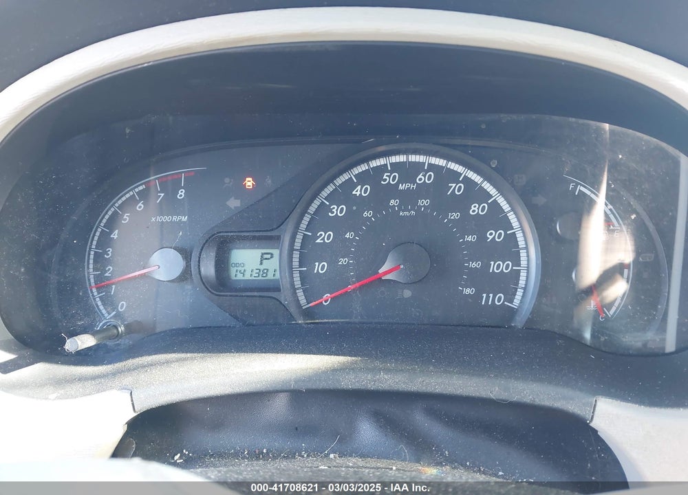 2011 TOYOTA SIENNA LE V6 VIN: 5TDKK3DC1BS007256