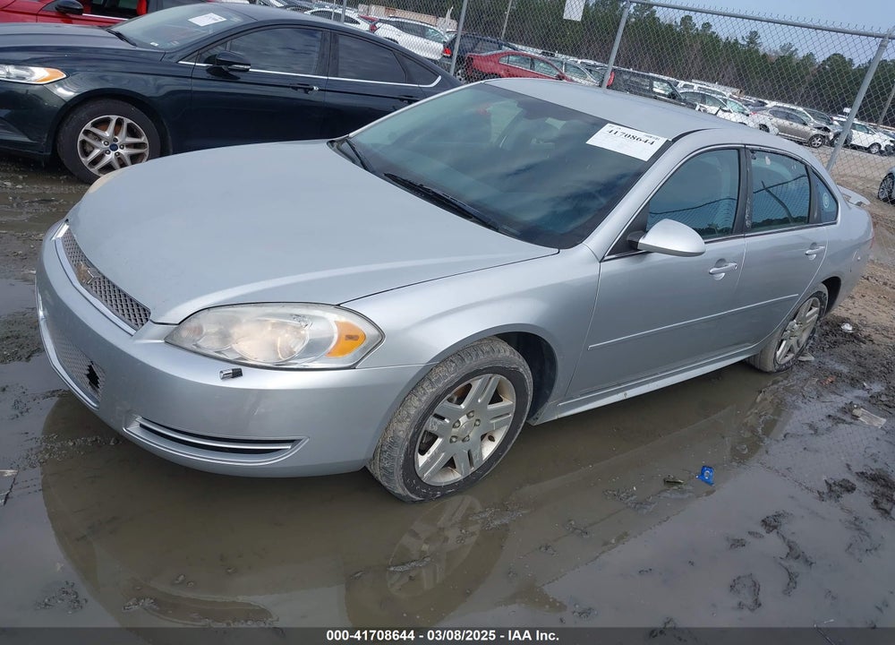2012 CHEVROLET IMPALA LT VIN: 2G1WB5E31C1211813