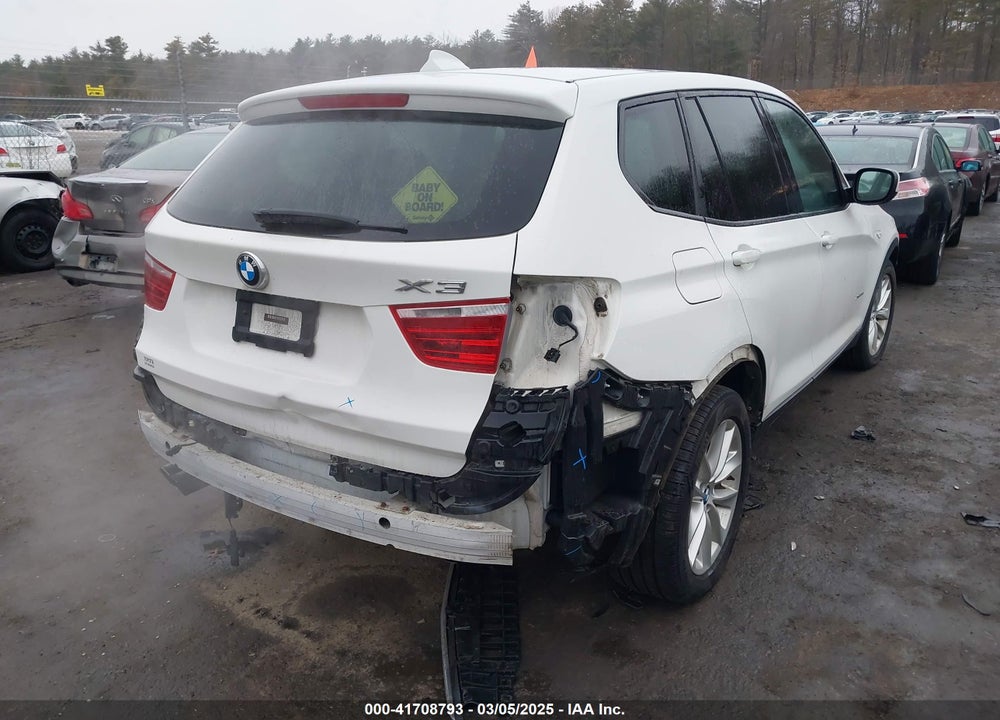 2014 BMW X3 XDRIVE28I VIN: 5UXWX9C5XE0D43490