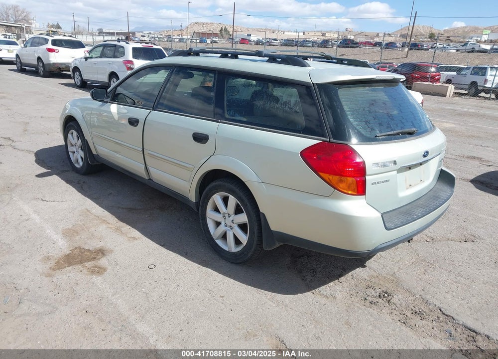 2006 SUBARU OUTBACK VIN: 4S4BP61CX66302400