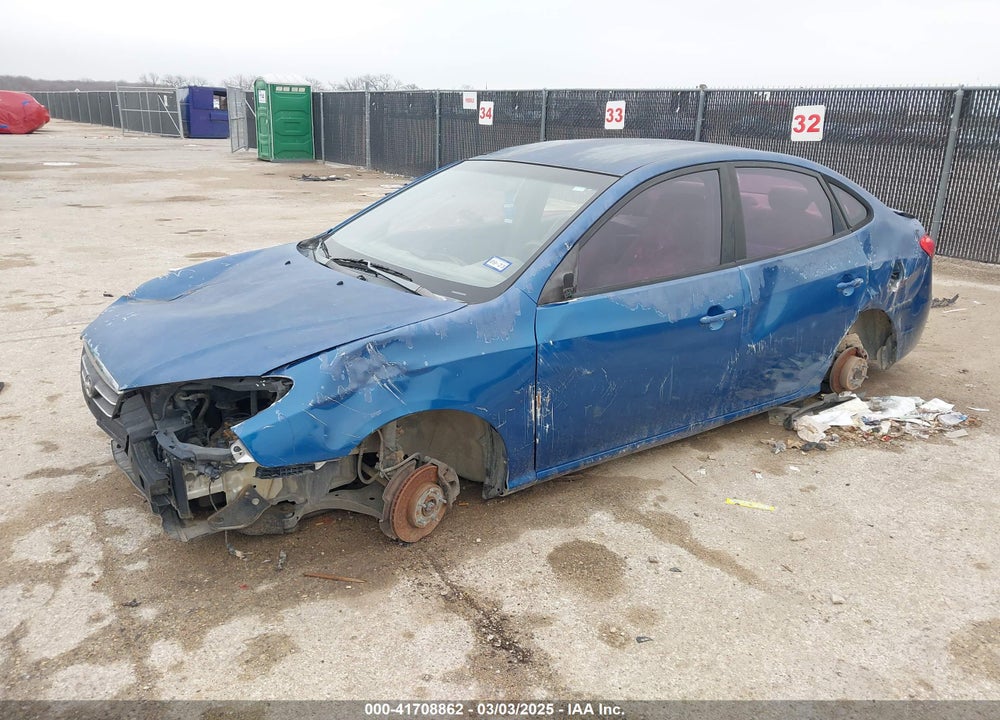 2007 HYUNDAI ELANTRA VIN: KMHDU46D77U097249